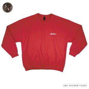 New! Altadena Beverage & Market Sweatshirt Bright Red Soft Fleece - Unisex XL